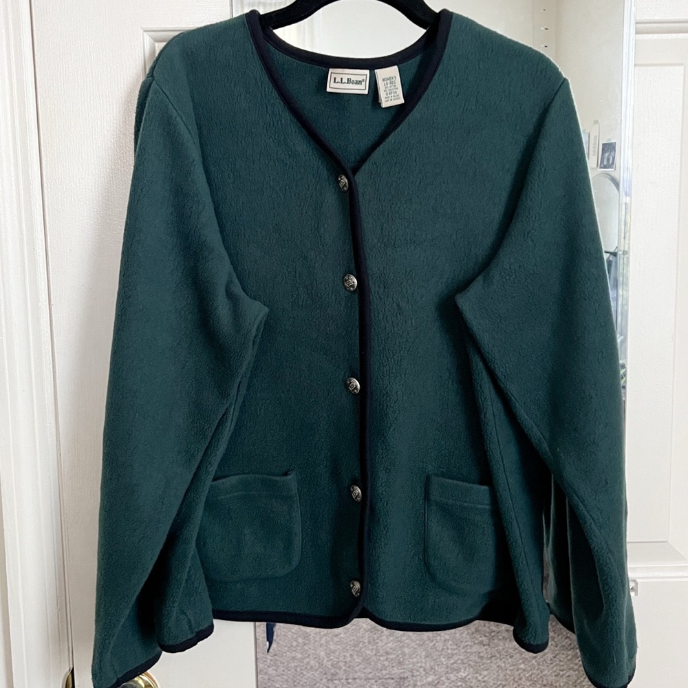 L.L. Bean Vintage Women's Sweater Jacket